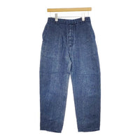 ARTS&SCIENCE Linen Easy pants リネンイージー デニム パンツ ブルー レディース アーツ&サイエンス【中古】5-0503M∞