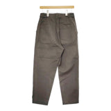MHL. COTTON WOOL DRILL 595-2243502 定価30800円 サイズ1 コットンウール パンツ 22AW ダークグレー レディース エムエイチエル【中古】5-0325M♪