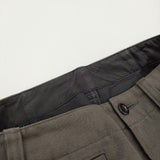 MHL. COTTON WOOL DRILL 595-2243502 定価30800円 サイズ1 コットンウール パンツ 22AW ダークグレー レディース エムエイチエル【中古】5-0325M♪