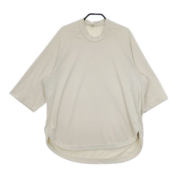 FIR MUM 製品染 20/-ポリエステル天竺 プルオーバー FR1603T6 定価11000円 Ｔシャツ カットソー 23SS ライトグレー レディース フィルマム【中古】5-0517S∞