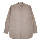 AURALEE WASHED FINX TWILL SHIRTS 定価27500円 A20AS03TN サイズ1 長袖シャツ グレージュ レディース オーラリー【中古】5-0328M♪