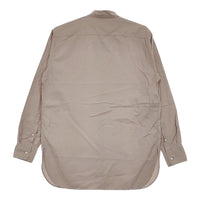 AURALEE WASHED FINX TWILL SHIRTS 定価27500円 A20AS03TN サイズ1 長袖シャツ グレージュ レディース オーラリー【中古】5-0328M♪
