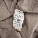AURALEE WASHED FINX TWILL SHIRTS 定価27500円 A20AS03TN サイズ1 長袖シャツ グレージュ レディース オーラリー【中古】5-0328M♪