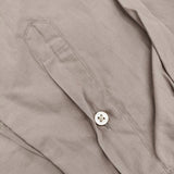 AURALEE WASHED FINX TWILL SHIRTS 定価27500円 A20AS03TN サイズ1 長袖シャツ グレージュ レディース オーラリー【中古】5-0328M♪