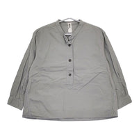 MHL. プルオーバーシャツ 製品染め 595-1253509 サイズ2 長袖シャツ 21AW グレー レディース エムエイチエル【中古】5-0325M♪