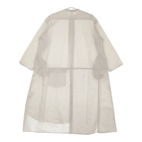 nest Robe 01221-1018 コットンラミーリメイクシャツワンピース 定価25300円 ワンピース ベージュ系 レディース ネストローブ【中古】5-0509M♪
