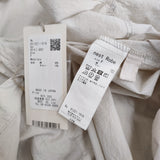 nest Robe 01221-1018 コットンラミーリメイクシャツワンピース 定価25300円 ワンピース ベージュ系 レディース ネストローブ【中古】5-0509M♪