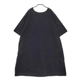 Lin francais d'antan コットン 七分袖 サンプル品 ワンピース ブラック レディース ランフランセダンタン【中古】5-0509M♪