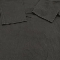 Lin francais d'antan コットン 七分袖 サンプル品 ワンピース ブラック レディース ランフランセダンタン【中古】5-0509M♪