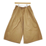 style+confort ワイドパンツ 501-40605 サイズ2 イージー パンツ ベージュ レディース スティールエコンフォール【中古】5-0506M♪