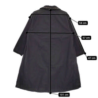 tricot COMME des GARCONS TO-C005 サイズM 衿レース コート AD2014 ブラック レディース トリココムデギャルソン【中古】5-0325M♪