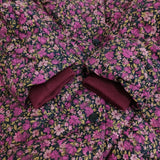 leur logette 01310 花柄ロングダウンコート サイズ1 ダウンコート ピンク レディース ルール ロジェット/ルル ロジェッタ【中古】5-0228A♪