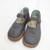 CAMPER ハラコ サイズ37 アンクルベルト シューズ・靴 グレー レディース カンペール【中古】5-1014T◎