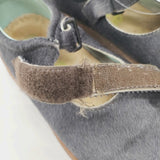 CAMPER ハラコ サイズ37 アンクルベルト シューズ・靴 グレー レディース カンペール【中古】5-1014T◎