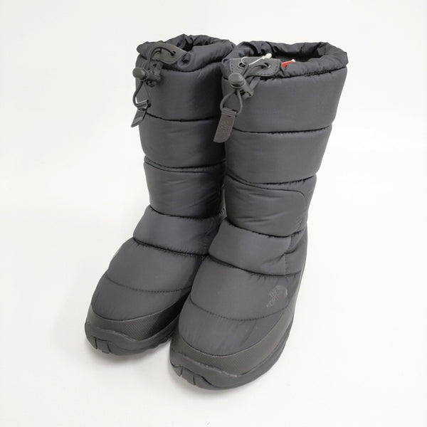 THE NORTH FACE 新品 Nuptse Bootie WP IV Tall 24㎝ NF51590 ブーツ ブーティ ブラック レディース ザノースフェイス【中古】5-0925T◎
