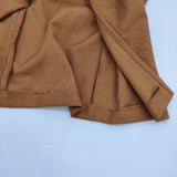 NOLLEY'S ラップ風タイトスカート サイズ36 定価14080円 8-0040-3-06-002 ロングスカート ブラウン レディース ノーリーズ【中古】5-0506M♪