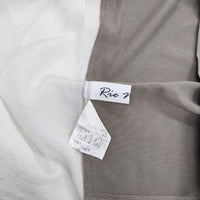 Rie Miller ノースリーブ ブラウス シャツ グレージュ オフホワイト レディース リエミラー【中古】5-0517S∞