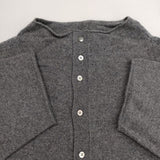 prit ウール カーディガン チャコールグレー レディース プリット【中古】5-1115T∞