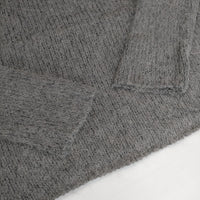 evam eva raising yarn pullover E173K147 アルパカ混 定価20000円 セーター ニット チャコールグレー レディース エヴァムエヴァ【中古】5-0928T△