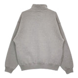UNITED ARROWS & SONS MASAKI KAWASE HALF ZIP SWEATSHIRT 定価28600円 スウェット グレー メンズ ユナイテッドアローズサンズ【中古】5-0408T♪
