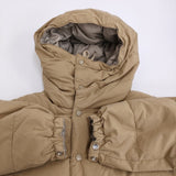 KAPTAIN SUNSHINE シャトルウェザーダウンパーカー サイズ0 KS6FJK03 ダウンジャケット ベージュ ユニセックス キャプテン サンシャイン【中古】5-1031A♪