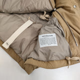 KAPTAIN SUNSHINE シャトルウェザーダウンパーカー サイズ0 KS6FJK03 ダウンジャケット ベージュ ユニセックス キャプテン サンシャイン【中古】5-1031A♪