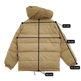 KAPTAIN SUNSHINE シャトルウェザーダウンパーカー サイズ0 KS6FJK03 ダウンジャケット ベージュ ユニセックス キャプテン サンシャイン【中古】5-1031A♪