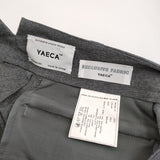 YAECA 15654 タックテーパードパンツ サイズM パンツ グレー レディース ヤエカ【中古】5-0506M♪