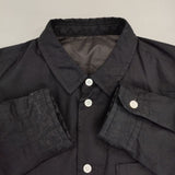 ゴーシュ G214-B024 ダウンシャツ サイズ4 長袖シャツ 濃紺 ネイビー レディース ゴーシュ【中古】5-1115T∞