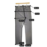 YAECA ERGONOMIC 2WAY スリムイージーパンツ 14611 サイズS パンツ チャコールグレー メンズ ヤエカ【中古】5-0309M♪