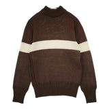 KAPTAIN SUNSHINE KS6FKN04 ウール シームレスネイバル セーター ニット ブラウン メンズ キャプテン サンシャイン【中古】5-1027T∞