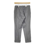 ARTS&SCIENCE 063-L350-317 ウール ナイロン センタープレス イージー パンツ グレー レディース アーツ&サイエンス【中古】5-1002T∞