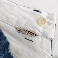 ARTS&SCIENCE 063-U307-075 セルビッチデニム サイズ1 デニムパンツ ライトブルー レディース アーツ&サイエンス【中古】5-0412G△
