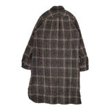 JOURNAL STANDARD チェック ボタンダウン シャツワンピース 09040400065040 シワ加工 ワンピース ブラウン チャコールグレー レディース ジャーナルスタンダード【中古】5-0928T△