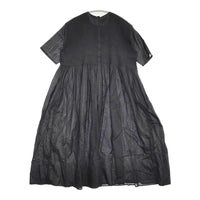 maison de SOIL ピンタック インド製 ワンピース ブラック レディース メゾンドソイル【中古】5-0622S♪