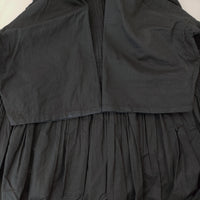 maison de SOIL ピンタック インド製 ワンピース ブラック レディース メゾンドソイル【中古】5-0622S♪