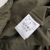 MHL. 595-2140583 コットンツイル サイズ3 イージー パンツ 22SS カーキ レディース エムエイチエル【中古】5-0506M♪