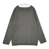 MARGARET HOWELL 589-2263004 カシミヤ シルク混 長袖 セーター ニット チャコールグレー レディース マーガレットハウエル【中古】5-0928T△