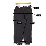 maison de SOIL コットン イージーパンツ サイズ1 パンツ ブラック レディース メゾンドソイル【中古】5-0506M♪