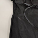 nanadecor ナナデェコール 未使用 【ＫO】チャイナトップス K23-03T367BK サイズM 定価25300円 長袖シャツ ブラック レディース【中古】5-0506M♪