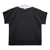 MARGARET HOWELL 578-2168007 DENSE COTTON JERSEY コットン 半袖Ｔシャツ カットソー 22SS ブラック レディース マーガレットハウエル【中古】5-0517S∞