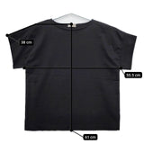 MARGARET HOWELL 578-2168007 DENSE COTTON JERSEY コットン 半袖Ｔシャツ カットソー 22SS ブラック レディース マーガレットハウエル【中古】5-0517S∞