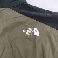 THE NORTH FACE NP72184 エニータイムウィンドフーディ XL PERTEX ナイロン ジャケット カーキ メンズ ザノースフェイス【中古】5-0503M∞