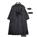 KAPOK KNOT 二階堂ふみコラボ アニマルフリーダウン Animal Free Down SCARF-Unisex 定価88000円 ダウンコート ブラック ユニセックス カポックノット【中古】5-1024A◆