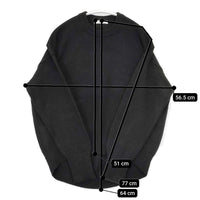 MACPHEE 12022402202 ラムカシミヤ ハイゲージ クルーネックプルオーバー セーター ニット ブラック レディース マカフィー【中古】5-0928T△