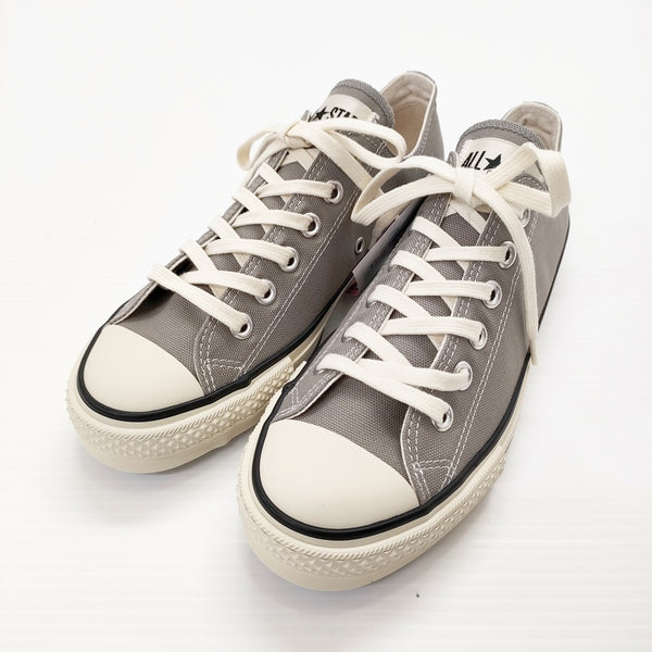 CONVERSE 新品 AS J OX 日本製 オールスター 25cm ローカット スニーカー グレー レディース コンバース【中古】5-0419G◎