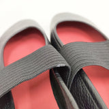 CAMPER RIGHT NINA レザー フラットシューズ サイズ39 シューズ・靴 ブラック レディース カンペール【中古】5-1203G◎