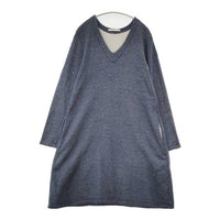 ao daikanyama スウェット ワンピース ブルー レディース アオ代官山【中古】5-1002M∞