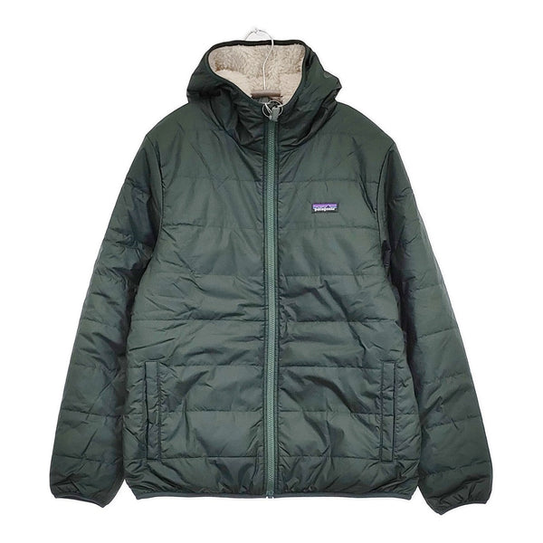 patagonia 新品 キッズリバーシブルレディフレディフーディ 68095 定価20900円 XXL ブルゾン 23AW グリーン パタゴニア【中古】5-1008T♪