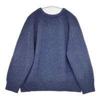 Heart Market ウールナイロン リブ セーター ニット インディゴブルー レディース ハートマーケット【中古】5-1002T∞